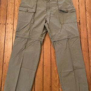 Orvis Cargo zip off hiking pants bug repellent